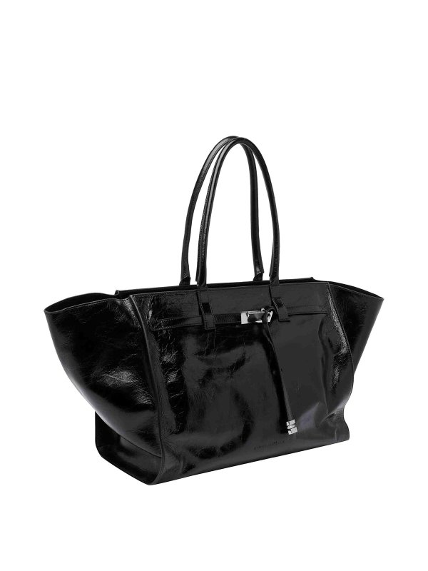 BENEDETTA BRUZZICHES: Handtaschen online - Shopper - Schwarz