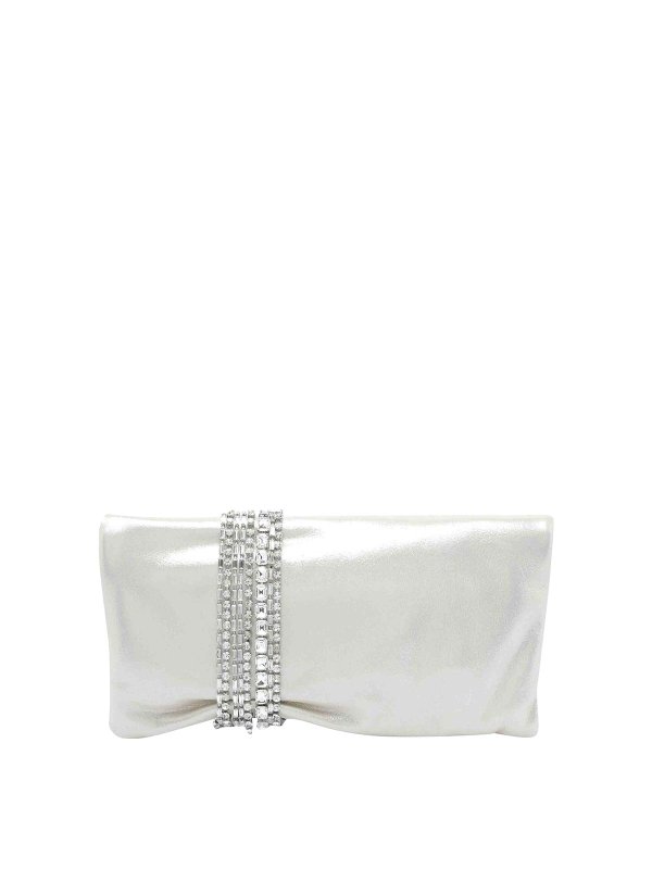 The Best Shops JIMMY CHOO: クラッチバッグ - クラッチバッグ - 銀