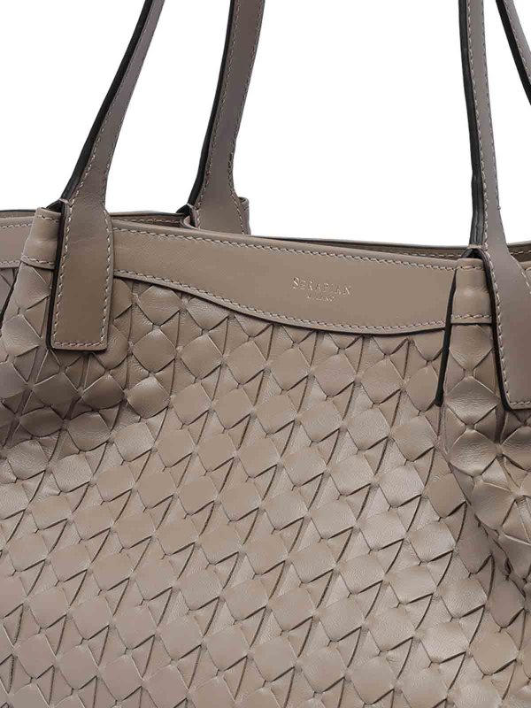 クロスボディバッグ - ベージュ shop online: Serapian