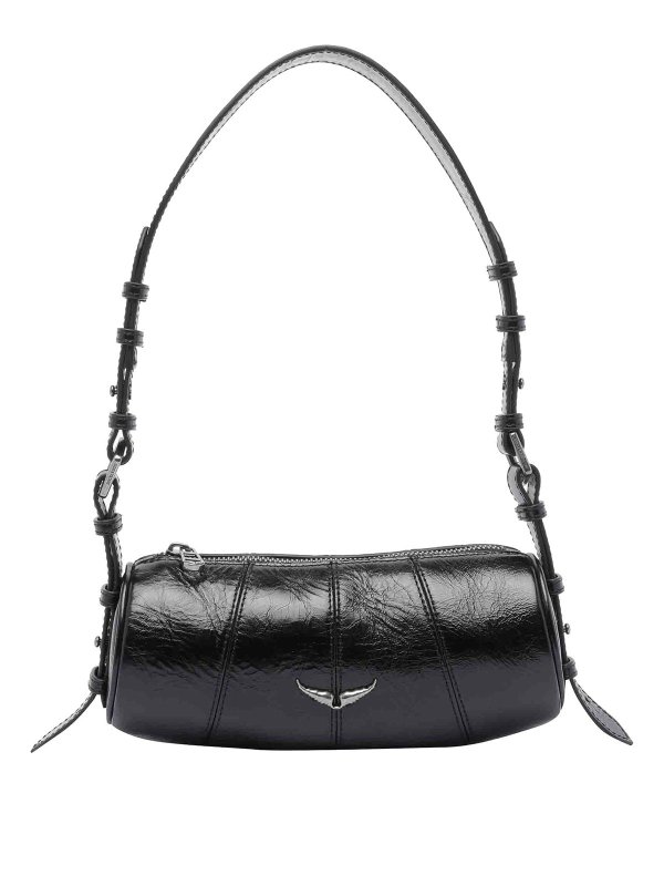 ZADIG&VOLTAIRE: cross body bags - Black Le Roudoudou Vintage Shoulder Bag