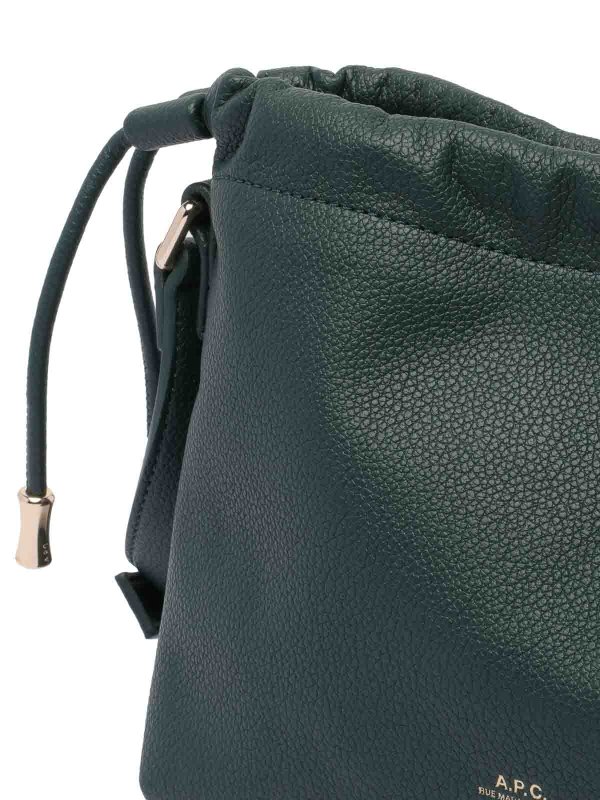 ショルダーバッグ - 緑 shop online: A.P.C.