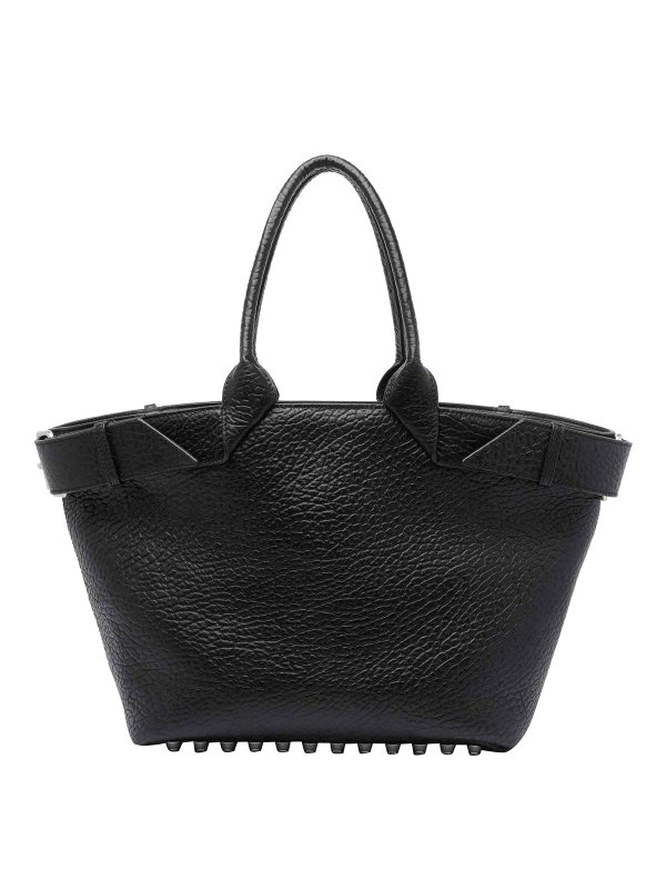 ALEXANDER WANG: borse a tracolla - Black Large Rhett Tote Bag