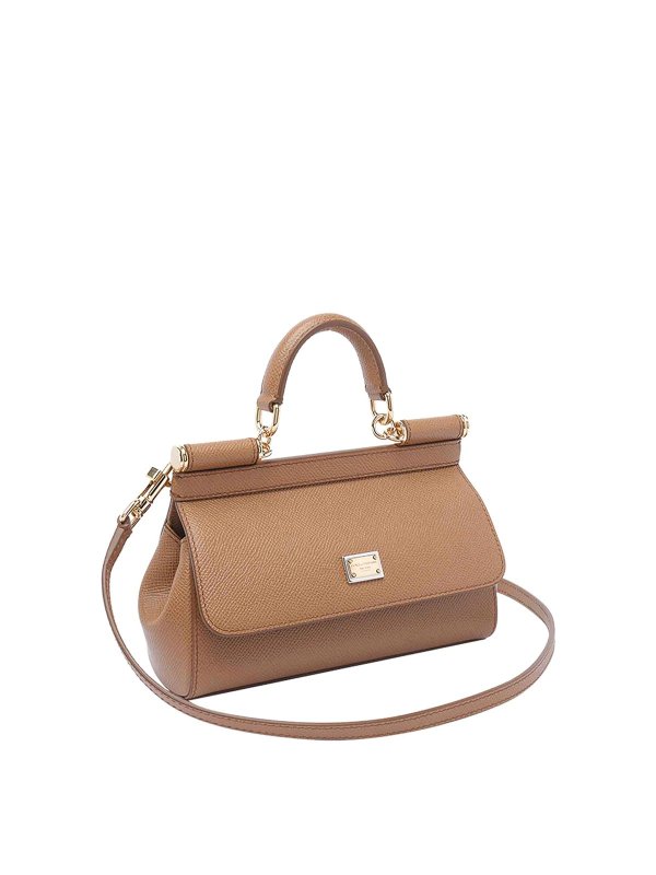 DOLCE & GABBANA: Handtaschen online - Shopper - Beige