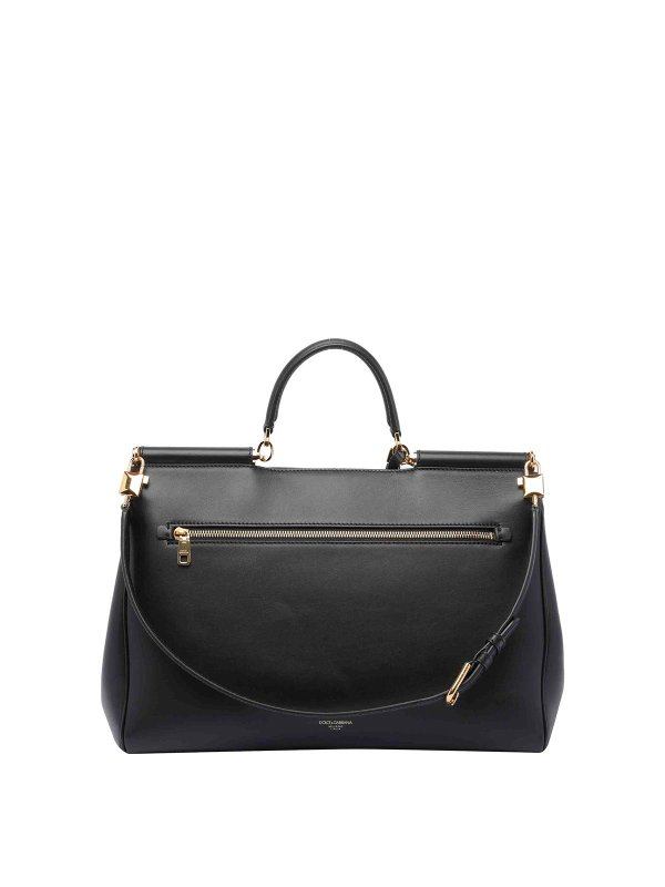 The Best Shops DOLCE & GABBANA: totes bags - Dolce&Ampgabbana Black My Sicily Handbag