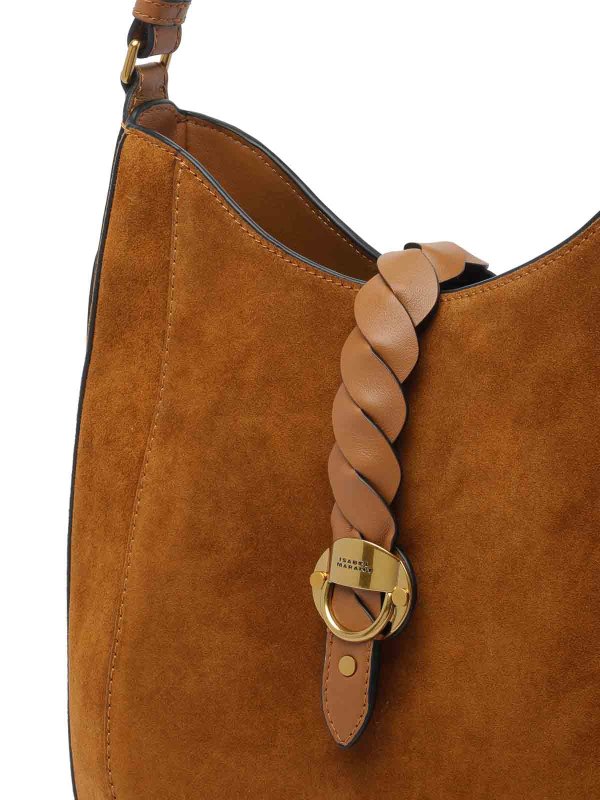 クロスボディバッグ - ブラウン shop online: ISABEL MARANT