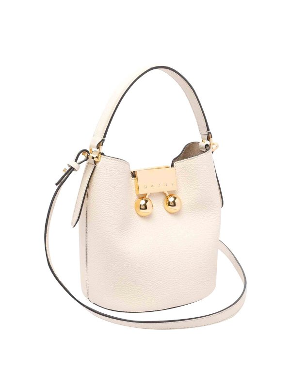 Marni: Sacs bandoulière online - Sac Bandoulière - Blanc