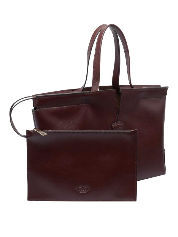 クロスボディバッグ - ブラウン shop online: TOD