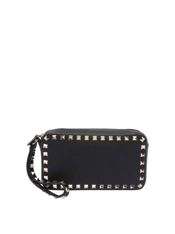 VALENTINO GARAVANI: Clutches - Clutch - Schwarz