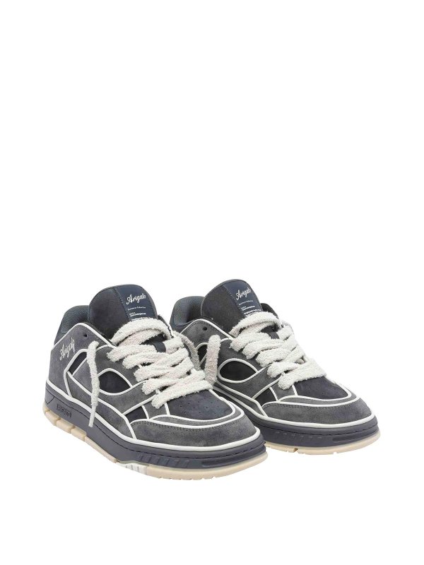 AXEL ARIGATO: trainers online - Blue Area Lo Piping Sneakers