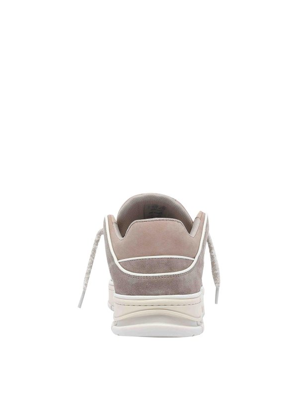 Taupe Area Lo Piping Sneakers shop online: AXEL ARIGATO