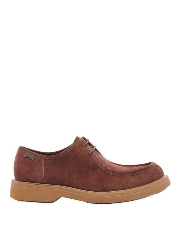 CAMPER: classic shoes - Brown Norman Laced Up Shoes