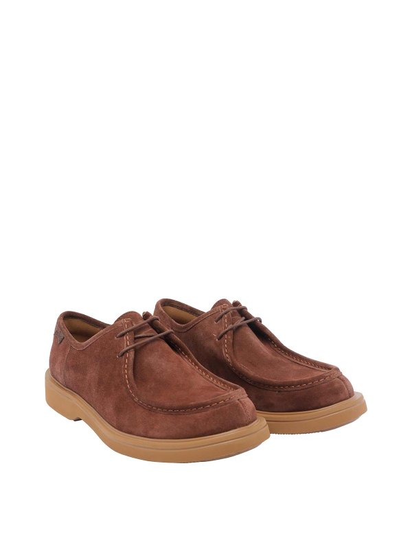 CAMPER: classic shoes online - Brown Norman Laced Up Shoes