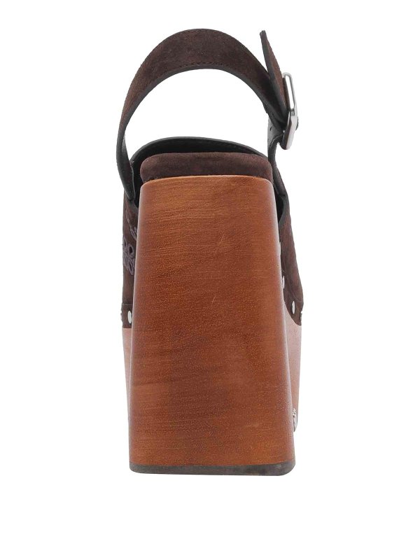 Brown Alida Pump Sandals shop online: JIMMY CHOO