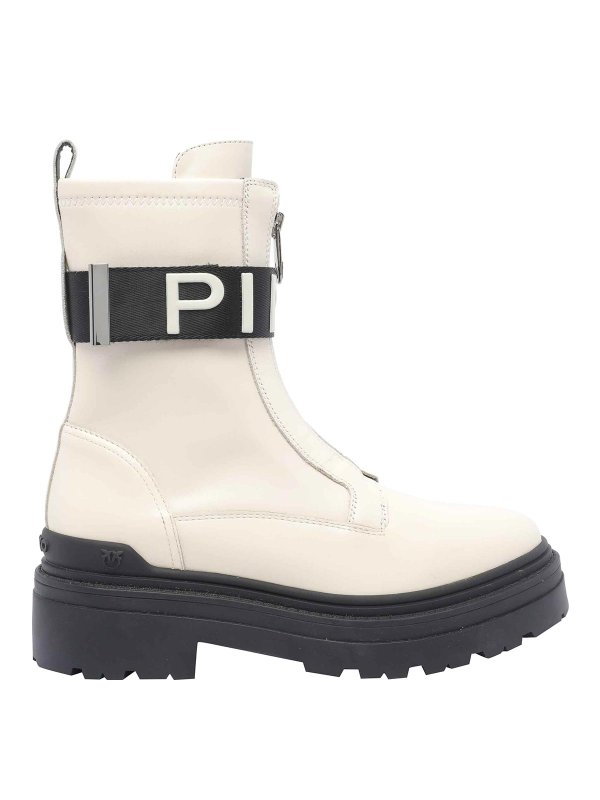 Pinko: ankle boots - Yougurt Mia 13 Booties