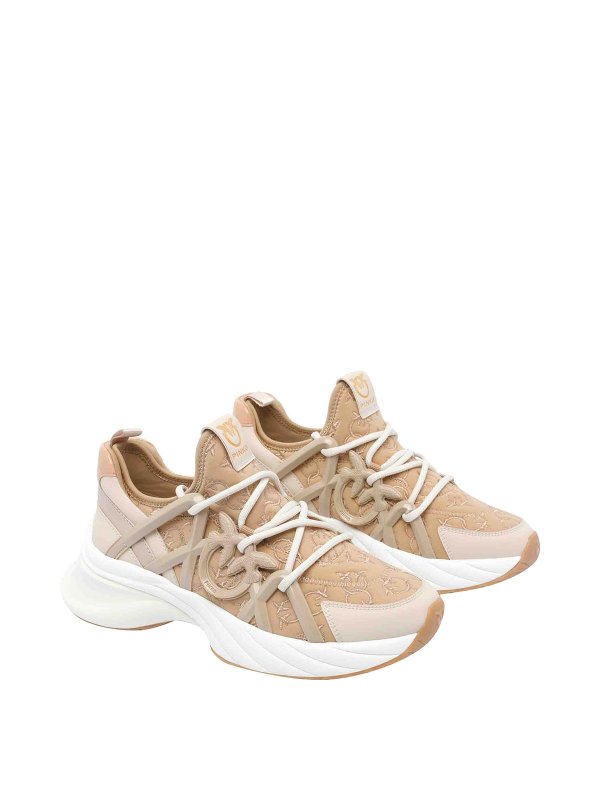 Pinko: trainers online - Light Rose Ariel 01 Sneakers