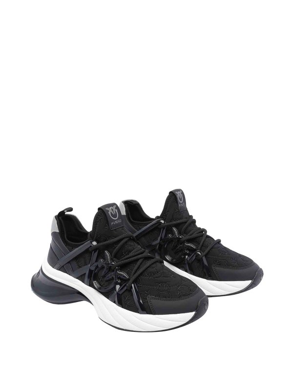 Pinko: sneakers online - Black Ariel 01 Sneaker