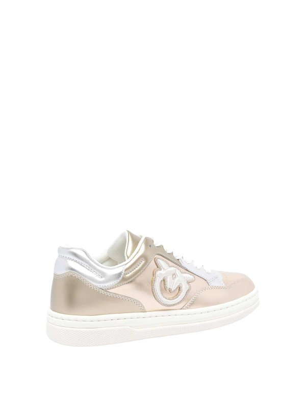The Best Shops Pinko: trainers - Gold Mandy 11 Sneakers