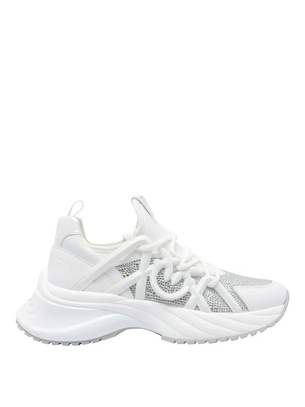 Pinko: trainers - White Ariel 28 Sneakers