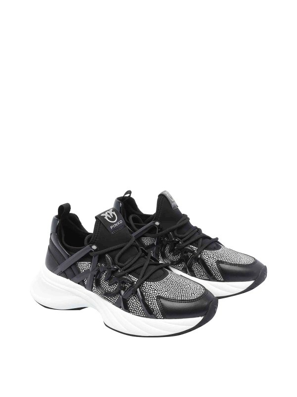 Pinko: sneakers online - Black Ariel 28 Sneaker
