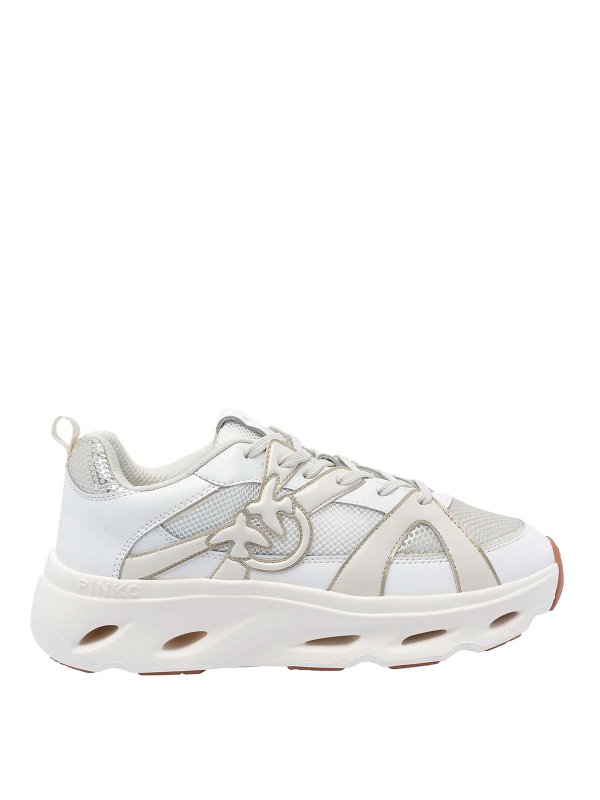 Pinko: trainers - White Pink 06 Sneakers