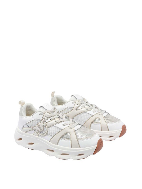Pinko: trainers online - White Pink 06 Sneakers