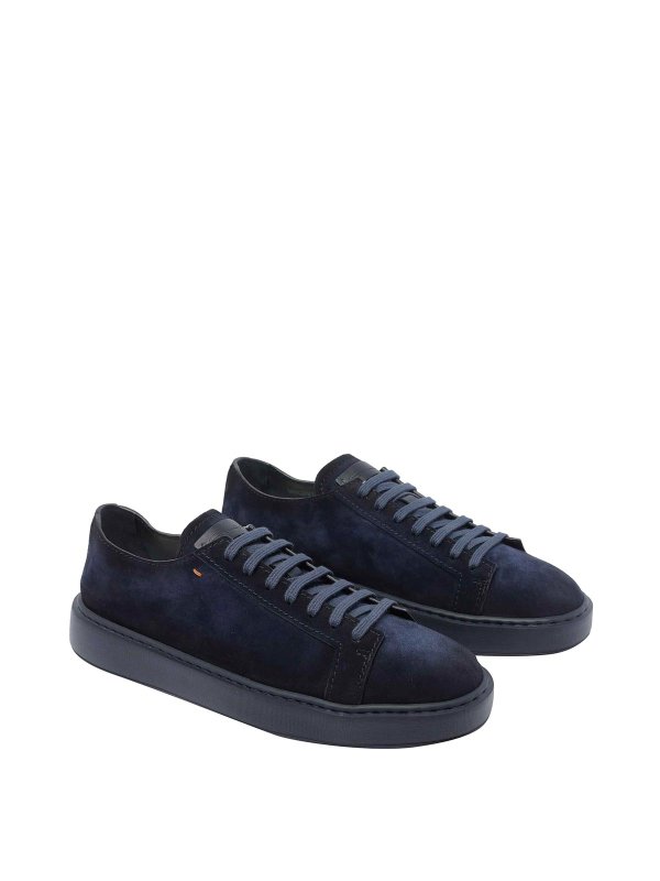 SANTONI: trainers online - Blue Ford Sneakers