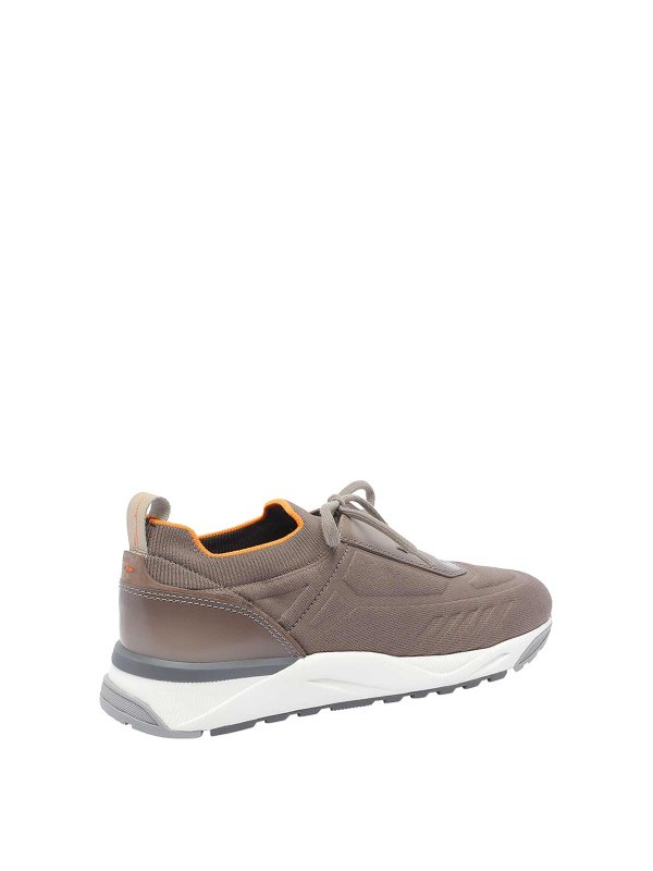 The Best Shops SANTONI: Chaussures de sport - Baskets - Marron