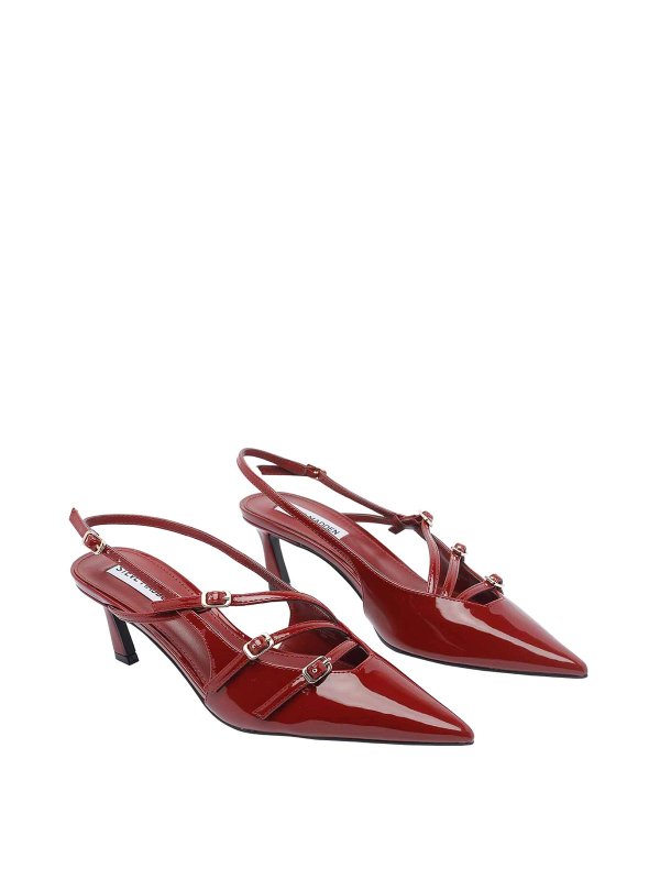 Steve Madden: court shoes online - Red Liana Slingback