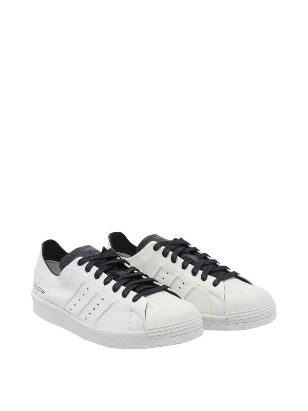 Y-3: trainers online - White  Superstar Sneakers