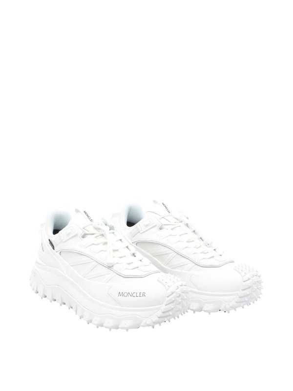 MONCLER: Chaussures de sport online - Baskets - Blanc