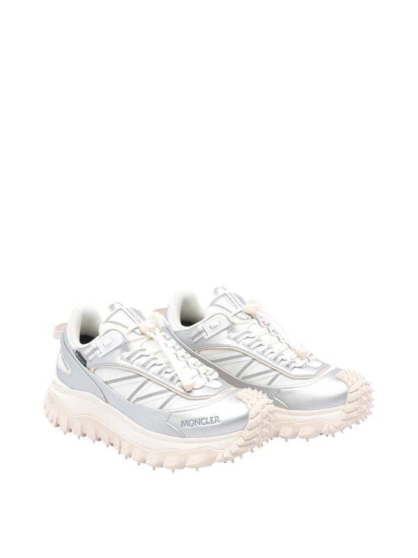 MONCLER: Chaussures de sport online - Baskets - Blanc