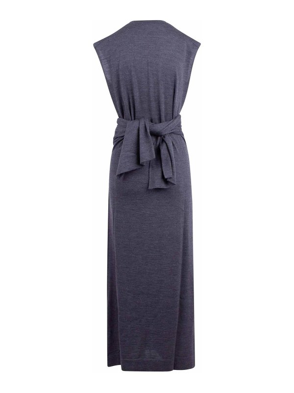 JIL SANDER: マキシドレス online - マキシドレス - グレー