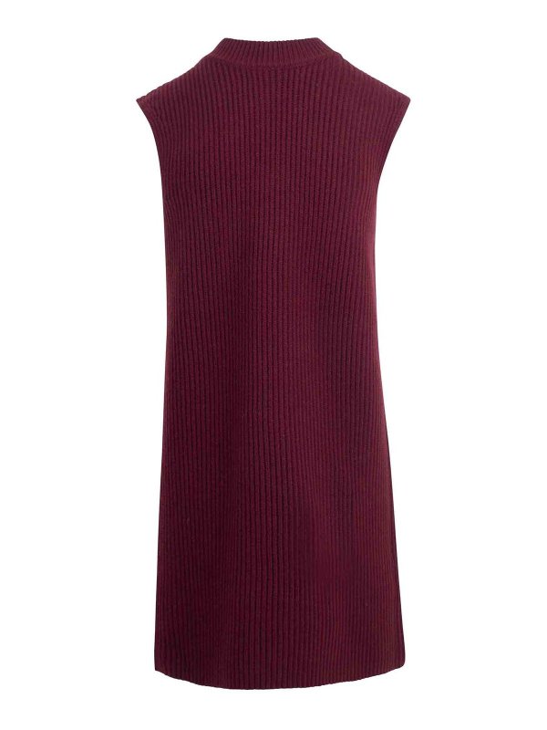 JIL SANDER: Gilets online - Gilet - Rouge