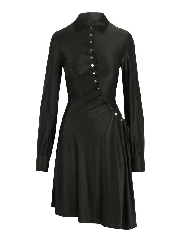 RABANNE: Robes courtes - Robe Courte - Vert