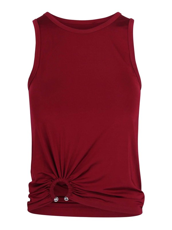 RABANNE: トップス＆タンクトップ - トップ/タンクトップ - 赤