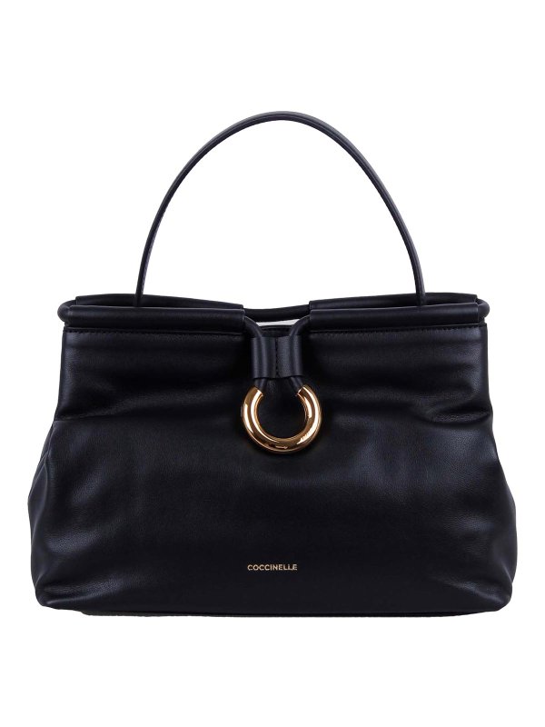 COCCINELLE: クロスボディバッグ - クロスボディバッグ - 黒