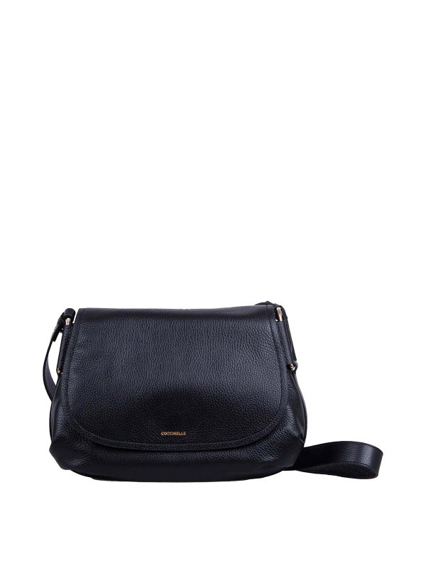 COCCINELLE: クロスボディバッグ - クロスボディバッグ - 黒