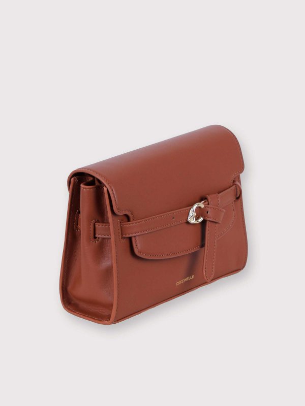 The Best Shops COCCINELLE: クロスボディバッグ - クロスボディバッグ - ブラウン