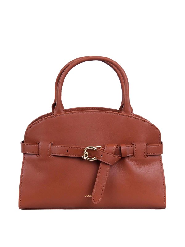 COCCINELLE: クロスボディバッグ - クロスボディバッグ - ブラウン