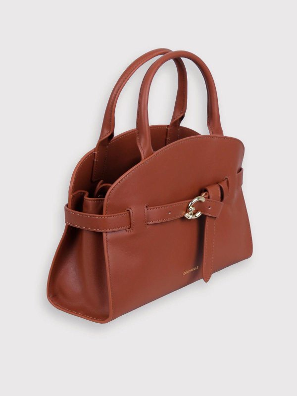 The Best Shops COCCINELLE: クロスボディバッグ - クロスボディバッグ - ブラウン