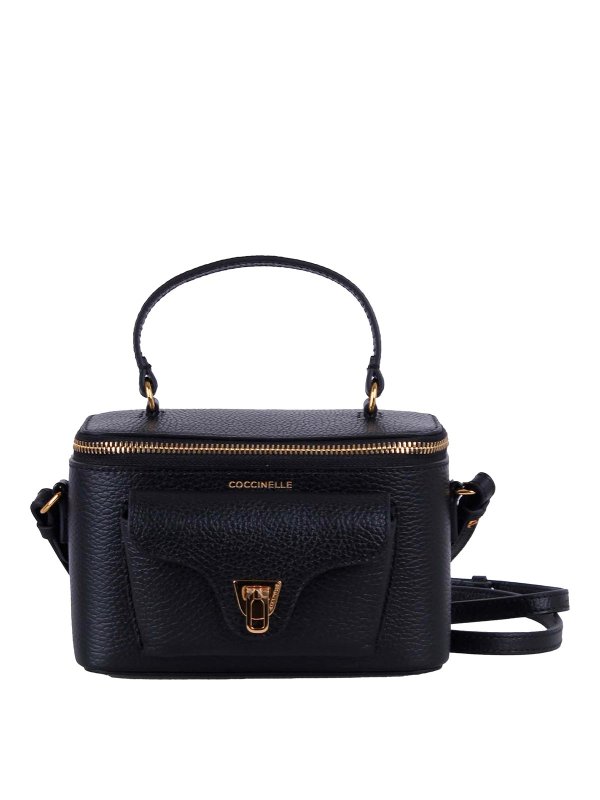 COCCINELLE: クロスボディバッグ - クロスボディバッグ - 黒