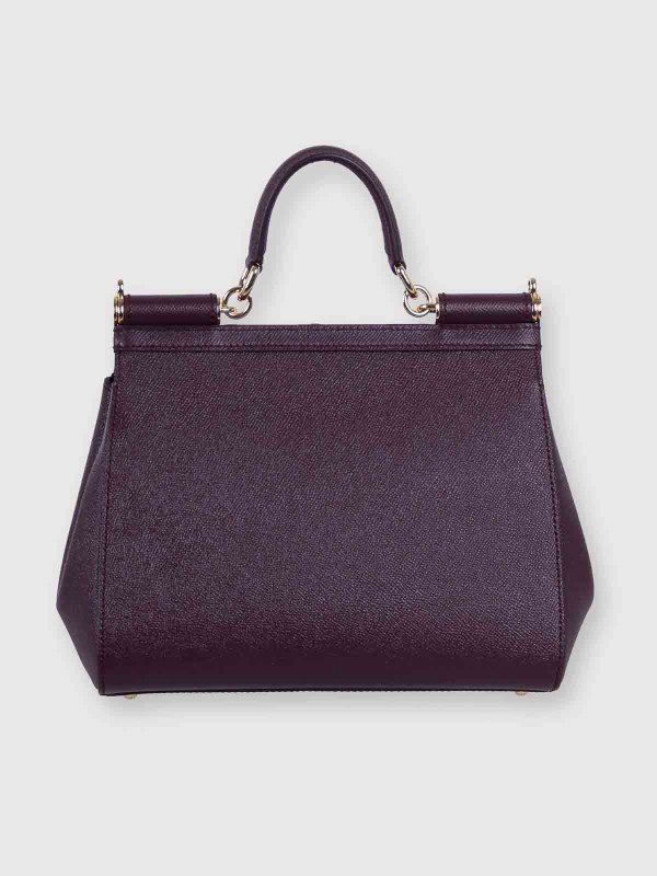 DOLCE & GABBANA: borse a tracolla online - Borsa A Mano Sicily Grande
