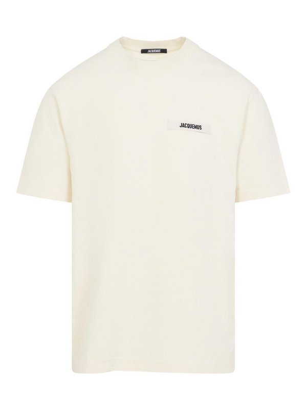 JACQUEMUS: t-shirts - Le T-Shirt Grosgrain T-Shirt
