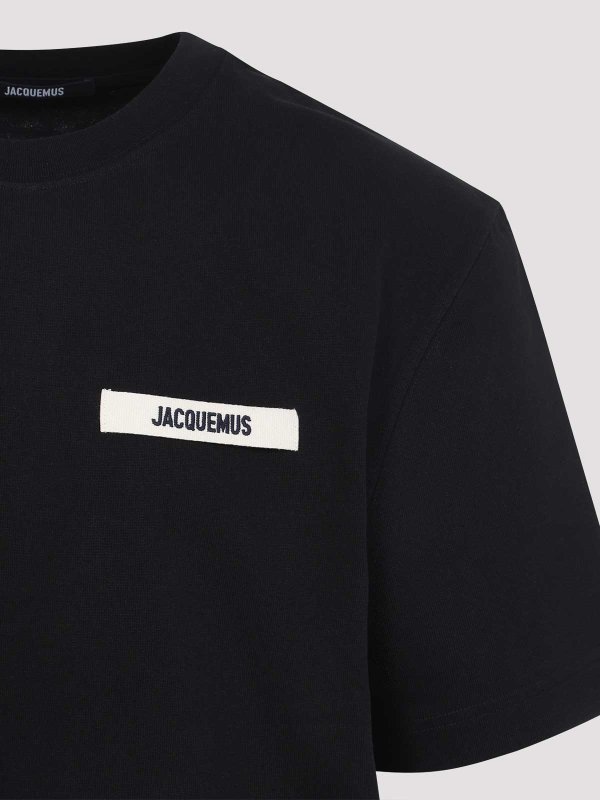 The Best Shops JACQUEMUS: T-shirts - T-Shirt - Schwarz