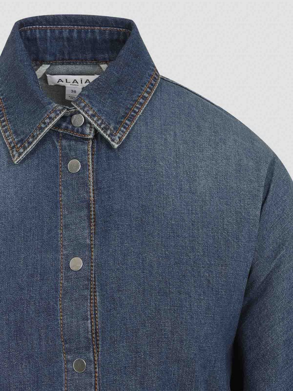 Chemise - Beige Clair shop online: Alaïa