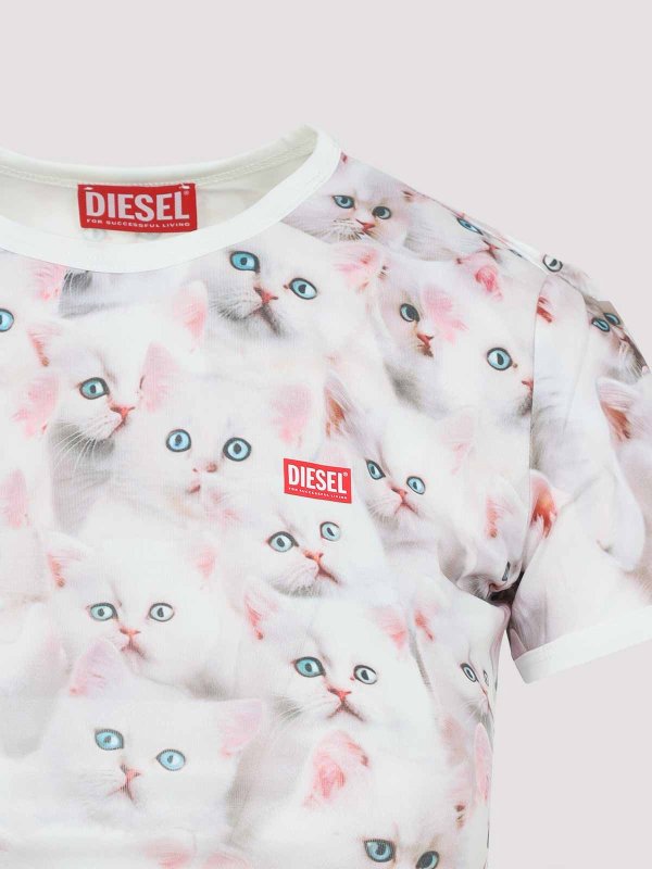 The Best Shops DIESEL: T-shirts - T-Shirt - Weiß