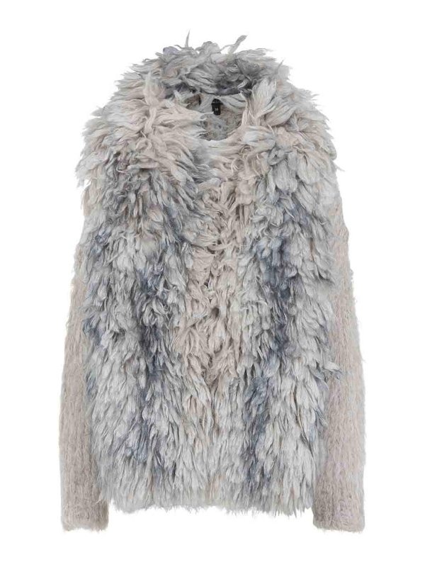 GIORGIO ARMANI: カーディガン - カーディガン - ヌードカラー