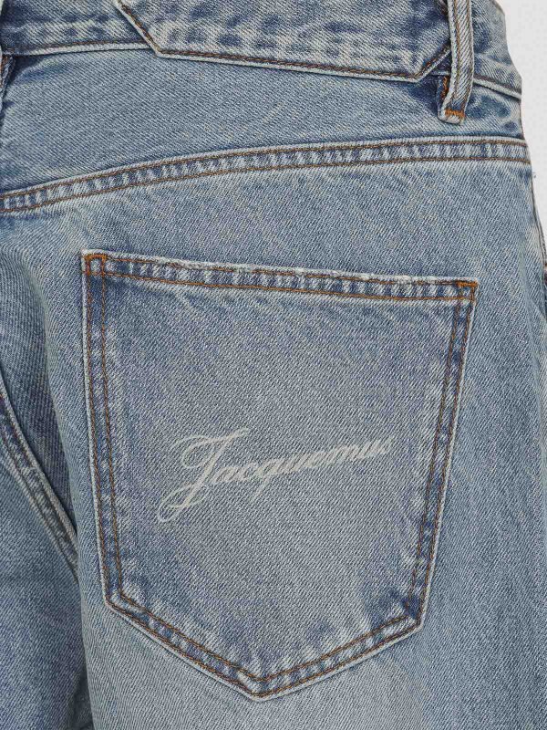The Best Shops JACQUEMUS: ブーツカットジーンズ - ブーツカットジーンズ - ブルー