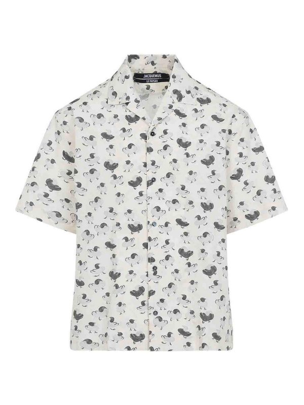 JACQUEMUS: Hemden - Hemd - Beige