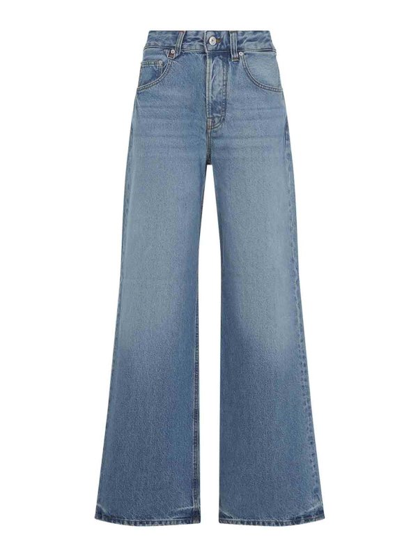 JACQUEMUS: Jeans boot-cut - Jeans Boot-Cut - Azul